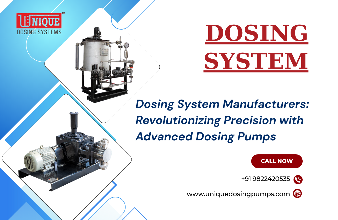 Dosing System Manufacturers: Revolutionizing Precision with Advanced Dosing Pumps