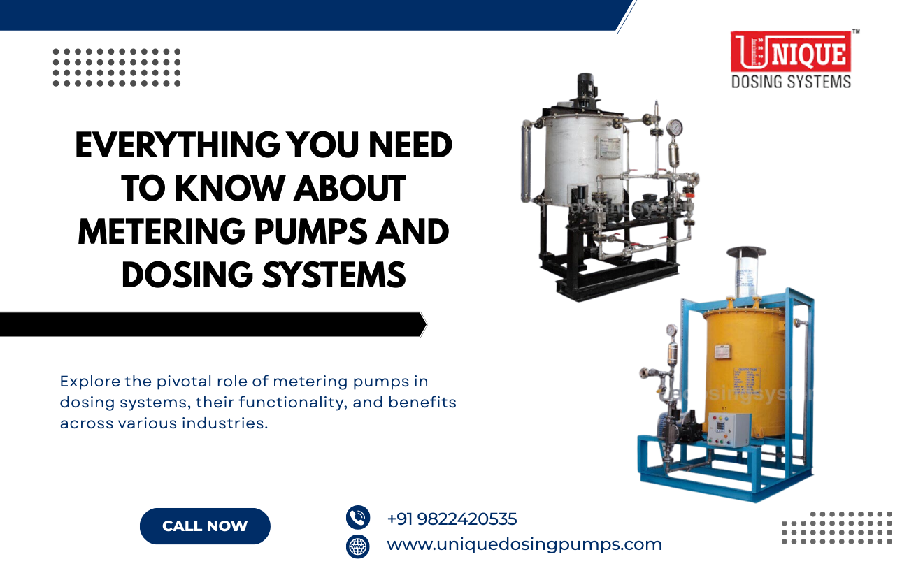 Everything You Need to Know About Metering Pumps and Dosing Systems