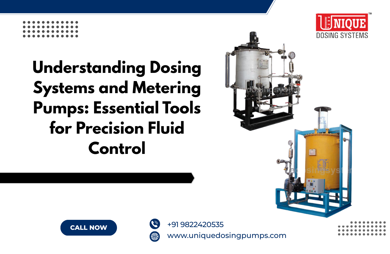 Understanding Dosing Systems and Metering Pumps: Essential Tools for Precision Fluid Control