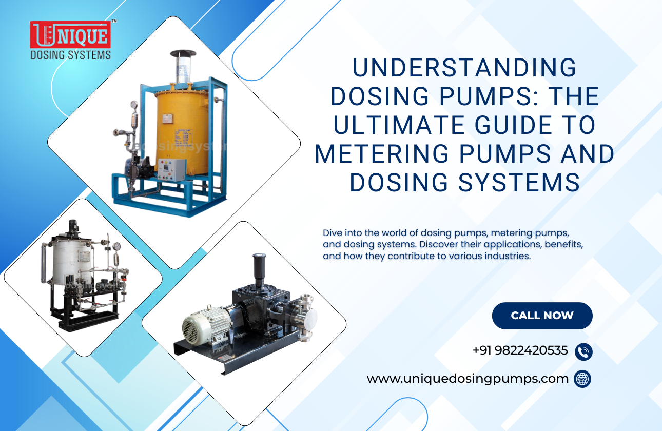Understanding Dosing Pumps: The Ultimate Guide to Metering Pumps and Dosing Systems