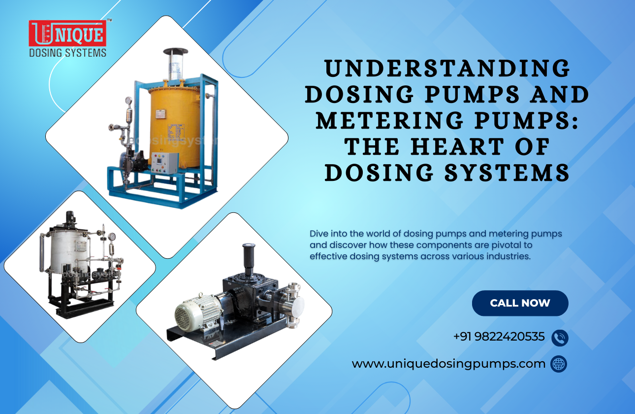 Understanding Dosing Pumps and Metering Pumps: The Heart of Dosing Systems